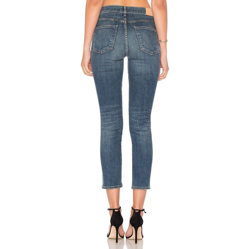 New Citizens of Humanity‎ Cara High Rise Cigarette Ankle Women’s Jeans Size 26 - Picture 3 of 9